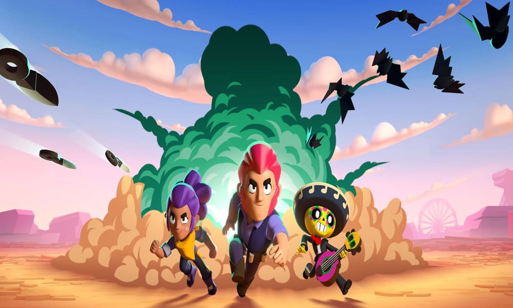 Brawl Stars Pertarungan Battle Royal Character Mini